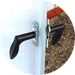 2 двери и 2 форточки с удобными ручкам в комплекте для Теплица Сказка Люкс 3.5м в Рязани и области